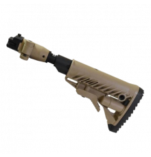 Телескопический складной приклад с амортизатором для АК47/74 FAB Defense
