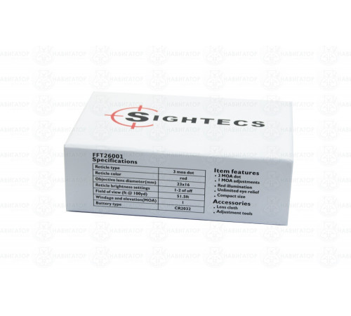 Коллиматорный прицел SightecS FFT26001